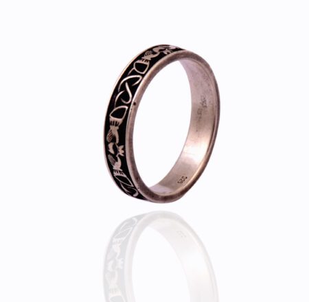 Plain Silver Ring (EDRSR011) - Image 3