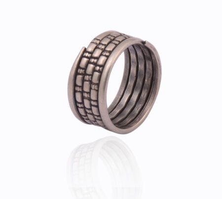 Plain Silver Ring (EDRSR006) - Image 3