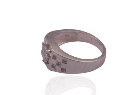 Plain Silver Ring (EDRSR003) - Image 3