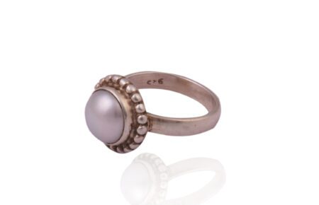 Silver Ring With Stone (EDRSSR003) - Image 3