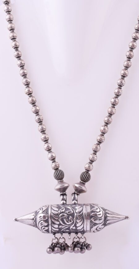 Plain Silver Necklace (PSP003) - Image 3