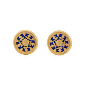 Indra Jaali Cufflinks – Thewa Art
